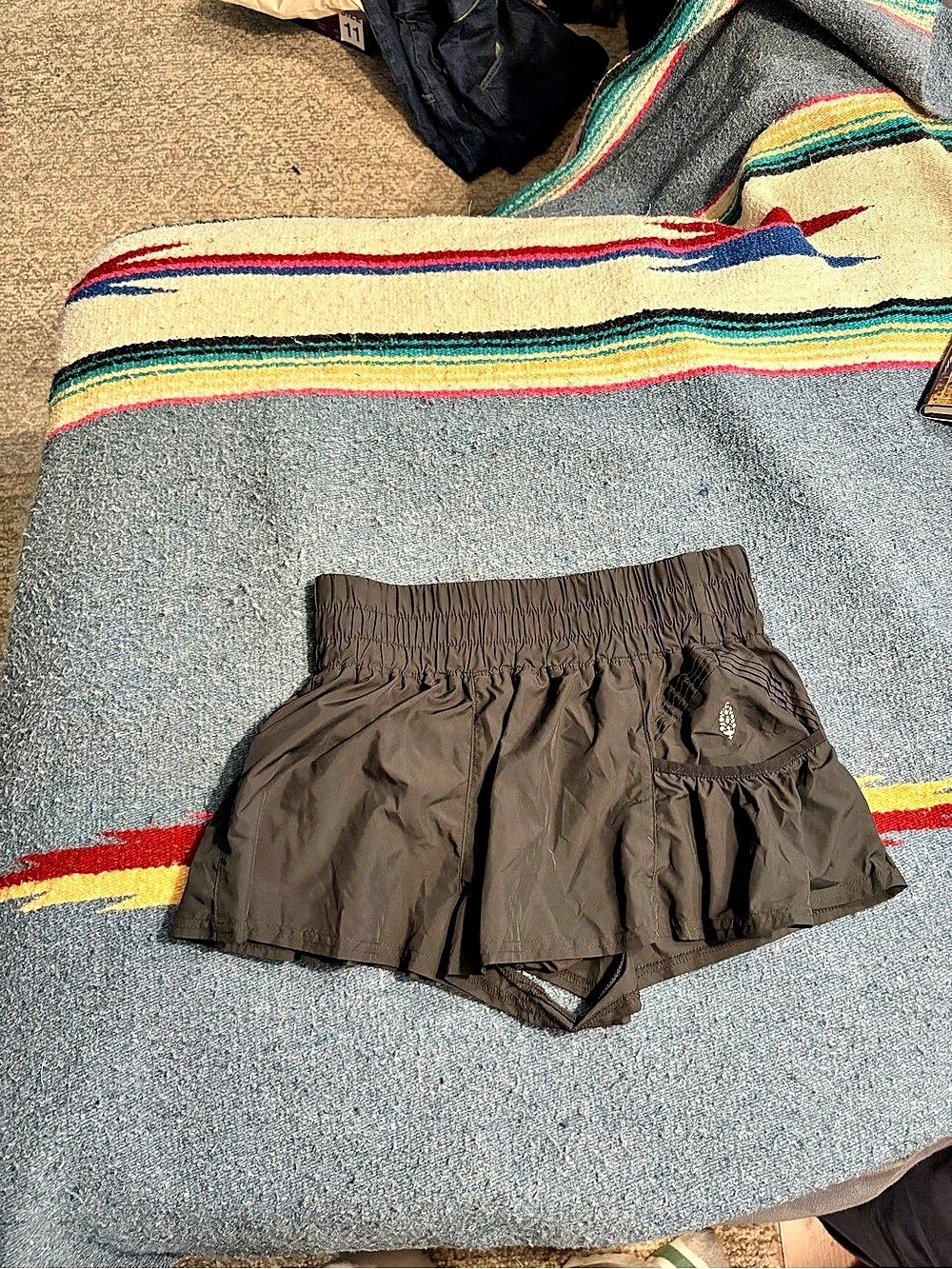 FP Movement The Way Home Short Athletic Shorts Black Like New